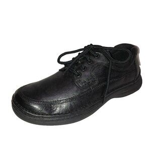 New Nunn Bush Mens Size 8.5 Black Slip-Resistant Work Shoes Oxfords Sneakers